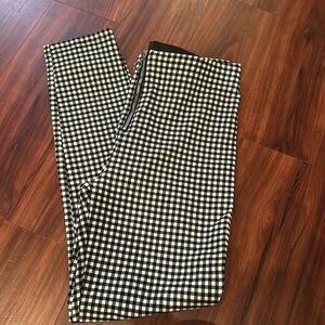 Black+White Pull on Pants